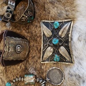 Beautiful Turquoise Belt Buckle 😍